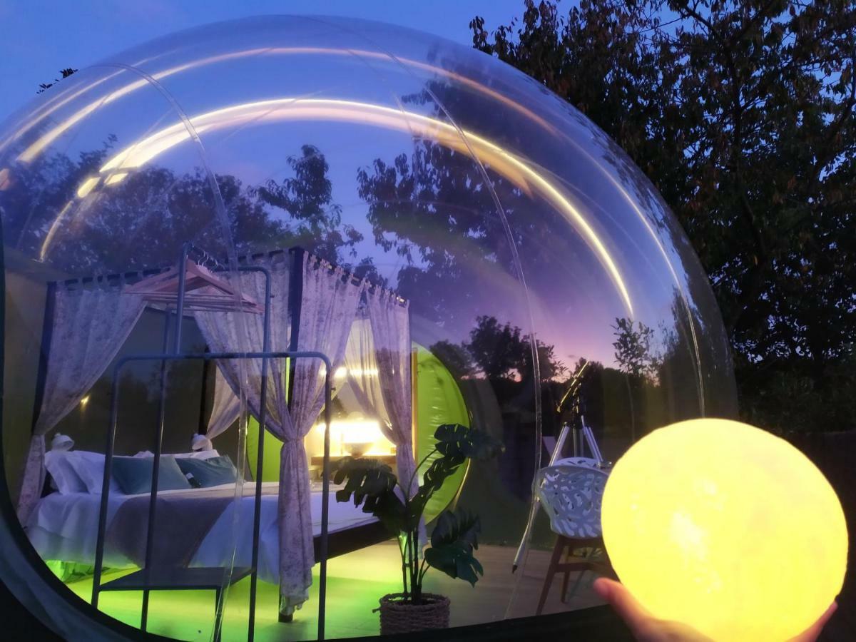 Remanso De Trasfontao Casa Das Arbores & Bubble Silleda Exteriör bild